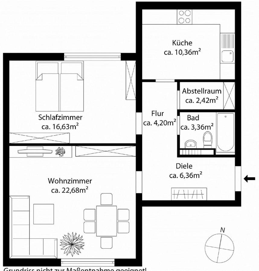 Appartement 70m² Frisch Kernsanierte In Lage München
